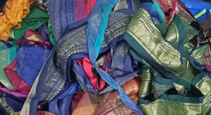 Old Silk Saree Collection Centre Ideas