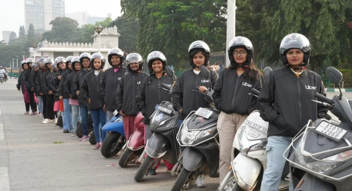 Uber Bangalore Launches Moto Women 