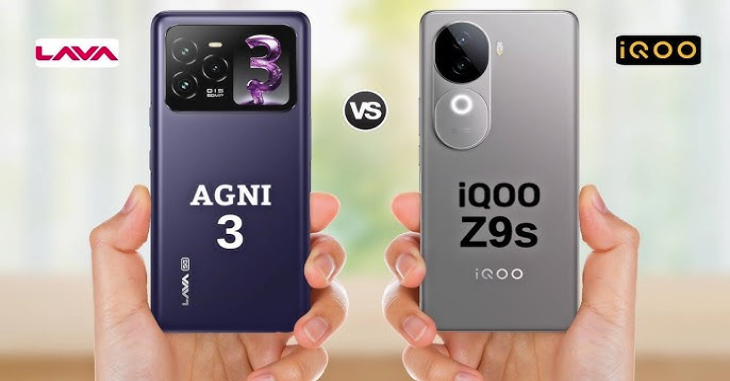Lava Agni 3 5G VS iQOO Z9s